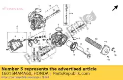 kamerset, zwevend van Honda, met onderdeel nummer 16015MAMA60, bestel je hier online: