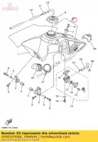 1SN2424060, Yamaha, Set grafico yamaha yz85lw yz85 85 , Nuovo