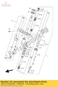 yamaha 20S233400000 under bracket comp. - Bottom side