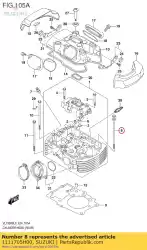 Qui puoi ordinare bullone, cilindro h da Suzuki , con numero parte 1111705H00: