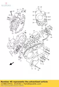 Suzuki 1148615F01 amortiguar - Lado inferior