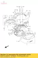 B34F411A00P1, Yamaha, Painel externo 1 dngm3 yamaha  xsr 700 2016 2017, Novo