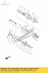 Qui puoi ordinare distanziatore 1 da Yamaha , con numero parte 5JHE76541000: