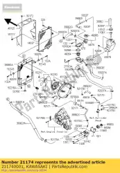 Ici, vous pouvez commander le moteur-électrique auprès de Kawasaki , avec le numéro de pièce 211740001: