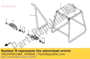 Honda 50616MAC680 braço, r. passo - Lado inferior