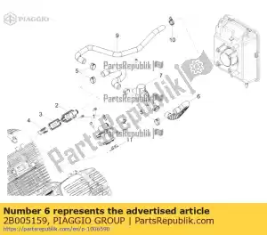 Piaggio Group 2B005159 lh rura sas - Dół