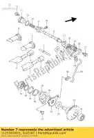 1125301B32, Suzuki, alfiler suzuki rg rgv rm 80 125 250 1989 1991 1992 1993 1994 2000 2001, Nuevo