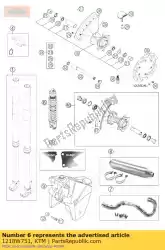 Qui puoi ordinare ammortizzatore pds 540 sxs da KTM , con numero parte 1218W751: