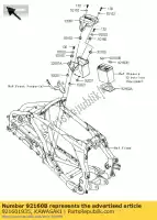 921601935, Kawasaki, demper zx1000-c1h kawasaki kfx zx 450 1000 2004 2005 2008 2009 2010 2011 2012 2013 2014, Nieuw