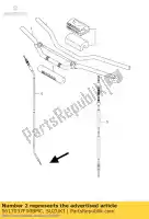 5617037F00BMC, Suzuki, set di pastiglie, croce b suzuki rmz  rm rm125 rm250 250 125 , Nuovo