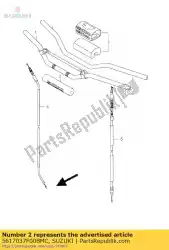 Qui puoi ordinare set di pastiglie, croce b da Suzuki , con numero parte 5617037F00BMC: