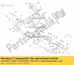 Ici, vous pouvez commander le buisson auprès de Piaggio Group , avec le numéro de pièce GU19017000: