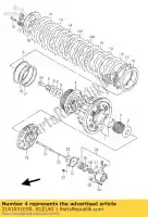 2141031E00, Suzuki, mozzo, frizione slv. suzuki rf 900 1995 1996 1997 1998, Nuovo