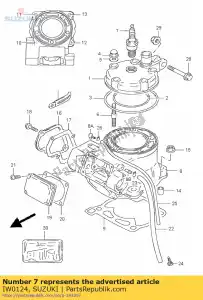 Suzuki IW0124 bougie longlife - Bottom side