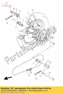 yamaha 5GS254485000 z?batka nap?dzana (48t) - Dół