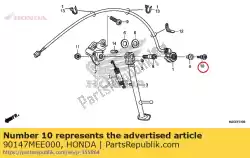 Aquí puede pedir perno, especial, 6x21 de Honda , con el número de pieza 90147MEE000: