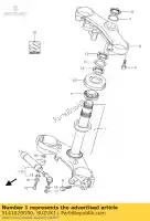 5141029G00, Suzuki, dirección del vástago suzuki gsxr  gsx r600 r750 r600x r750x 750 600 , Nuevo