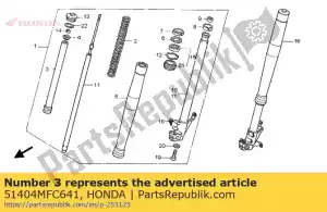 honda 51404MFC641 collar comp., spring - Bottom side