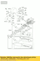 180201284, Kawasaki, Deflettore kawasaki kx  a kx65 65 , Nuovo