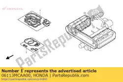 pakkingset a van Honda, met onderdeel nummer 06113MCAA00, bestel je hier online: