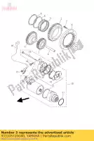 933105720G00, Yamaha, cuscinetto yamaha bt xvs 1100 1999 2000 2001 2002 2003 2004 2005 2006, Nuovo