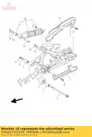 5HN222102100, Yamaha, amortisseur assy, ??arrière yamaha tt r 90 2000 2001 2002 2003 2004 2005 2006 2007, Nouveau