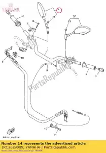 yamaha 1RC2629009 specchietto retrovisore rh - Il fondo
