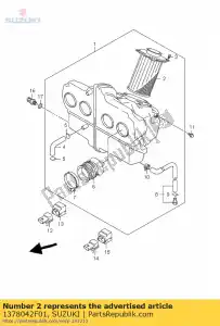 suzuki 1378042F01 filter assy - Bottom side