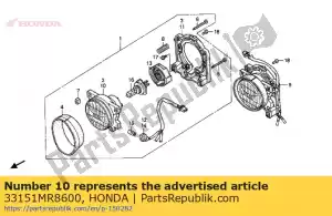 honda 33151MR8600 no description available - Bottom side