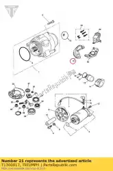 Here you can order the holder assembly from Triumph, with part number T1300017: