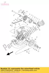 Aquí puede pedir extractor, cadena 2 de Yamaha , con el número de pieza 5MP253890000: