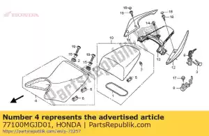 honda 77100MGJD01 komplet siedze?., pojedyncze - Dół