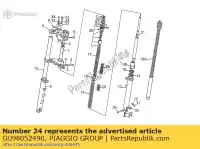 GU98052490, Piaggio Group, tornillo m8x90     , Nuevo