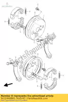 5412440B00, Suzuki, selo de poeira suzuki lt 80 2000 2001 2002 2003 2004 2005 2006, Novo