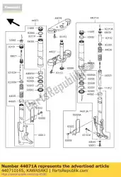 Qui puoi ordinare serranda-assy, ?? Forchetta, rh da Kawasaki , con numero parte 440710165: