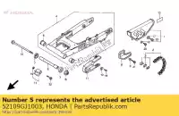 52109GJ1003, Honda, douille, poussée de pivot honda rf (d) s (f) netherlands xr 50 80 1983 1985 1986 1987 1990 1991 1992 1993 1994, Nouveau