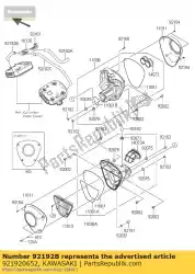 Aquí puede pedir tubo, fr head-aswv vn1700c9f de Kawasaki , con el número de pieza 921920652: