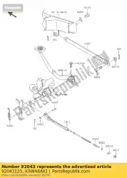 Qui puoi ordinare perno da Kawasaki , con numero parte 92043125: