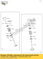 Here you can order the shim,t=2. 775 kx450d6f from Kawasaki, with part number 921801196: