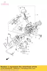 Here you can order the manifold from Yamaha, with part number 1C0E35850000: