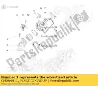 CM084911, Piaggio Group, boîtier papillon avec boîtier électronique e.c.u.hw307 piaggio fly rp8m79100 125 2012 2014 2016, Nouveau