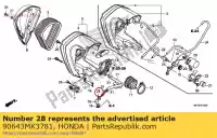 90643MK3781, Honda, clip, tube(b16) honda  gl nt ntv nx r (r) japan r2 (t) japan rvf vt vtx xl 250 600 650 750 1100 1300 1500 1988 1989 1990 1991 1992 1993 1994 1995 1996 1997 1998 1999 2000 2001 2002 2003 2004 2005 2006 2007 2010 2013 2017, New