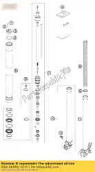 Here you can order the spring 2,6 n/mm set from KTM, with part number 95010056S: