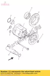 Here you can order the bearing ,cyl-cal r0ller 20g nt from Yamaha, with part number 933152360700: