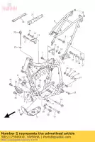 5BE217560000, Yamaha, net, filtre yamaha wr yz 250 400 426 1998 1999 2000 2001 2002, Nouveau