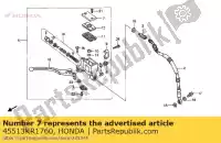 45513KR1760, Honda, capuchon, maître-cylindre honda f (j) portugal / kph nx 125 1988 1989, Nouveau