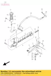 Aquí puede pedir manguera, depósito de Yamaha , con el número de pieza 5SL258950000: