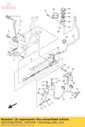 Qui puoi ordinare rondella, piastra (22k) da Yamaha , con numero parte 90201082H000: