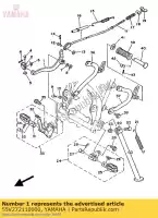 55V272110000, Yamaha, peda?, hamulec yamaha xt 350, Nowy