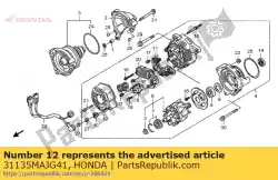 Aqui você pode pedir o capa, rr. Fim em Honda , com o número da peça 31135MAJG41: